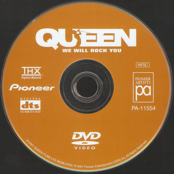 Queen - We Will Rock You (DVD Tweedehands)