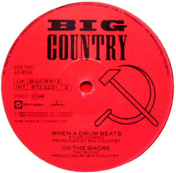 Big Country - Broken Heart (Thirteen Valleys) (12" Tweedehands) - Discords.nl