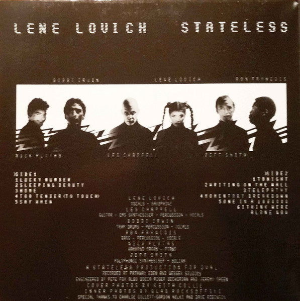 Lene Lovich - Stateless (LP Tweedehands)