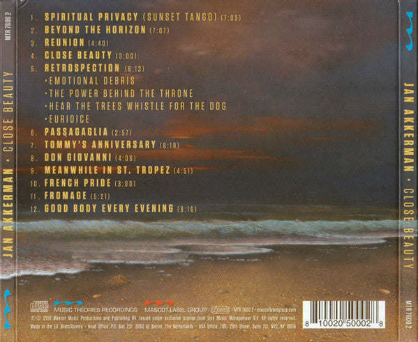 Jan Akkerman - Close Beauty (CD Tweedehands)