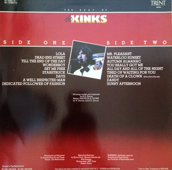 Kinks, The - The Best Of (LP Tweedehands)