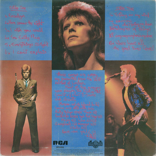 David Bowie - Pinups (LP Tweedehands)