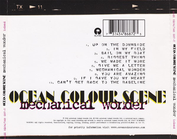 Ocean Colour Scene - Mechanical Wonder (CD)