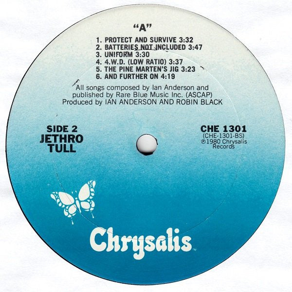 Jethro Tull - A (LP Tweedehands) - Discords.nl