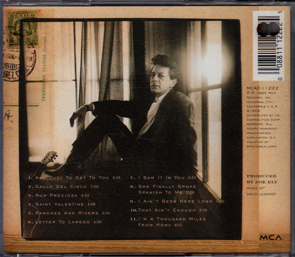 Joe Ely - Letter To Laredo (CD Tweedehands)