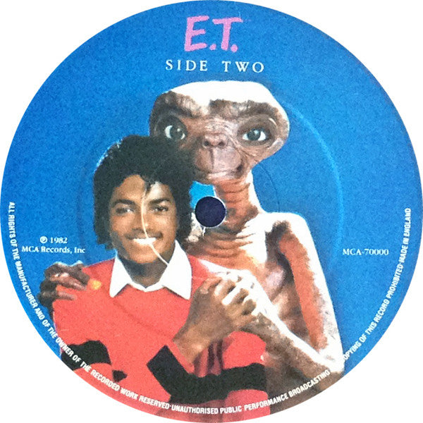 Michael Jackson / John Williams (4) - E.T. The Extra-Terrestrial (LP Tweedehands)