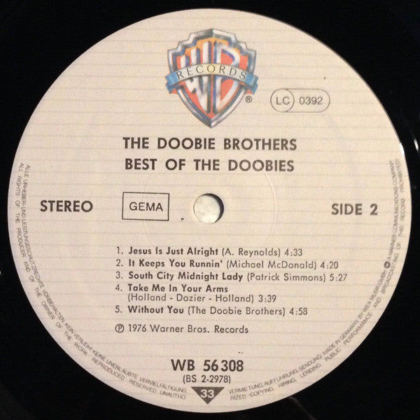 Doobie Brothers, The - Best Of The Doobies (LP Tweedehands)