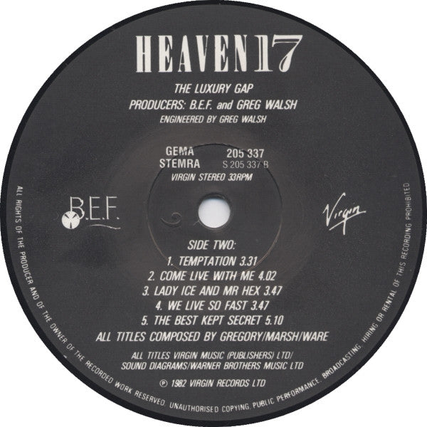 Heaven 17 - The Luxury Gap (LP Tweedehands)
