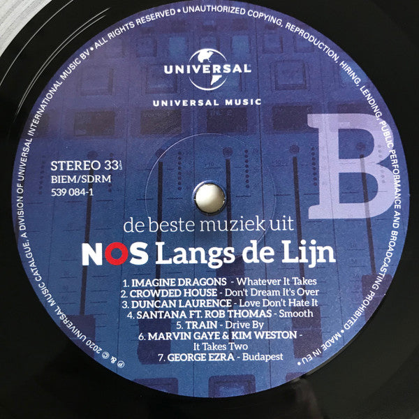 Various - De Beste Muziek Uit NOS Langs De Lijn (LP)