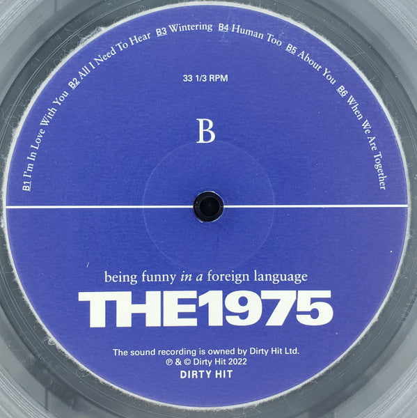 1975, The - Being Funny In A Foreign Language (LP) - Discords.nl