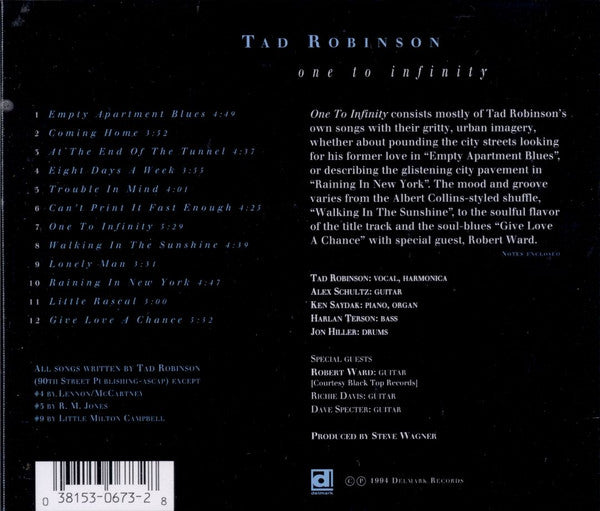 Tad Robinson - One To Infinity (CD Tweedehands)