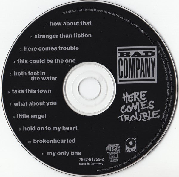 Bad Company (3) - Here Comes Trouble (CD Tweedehands)