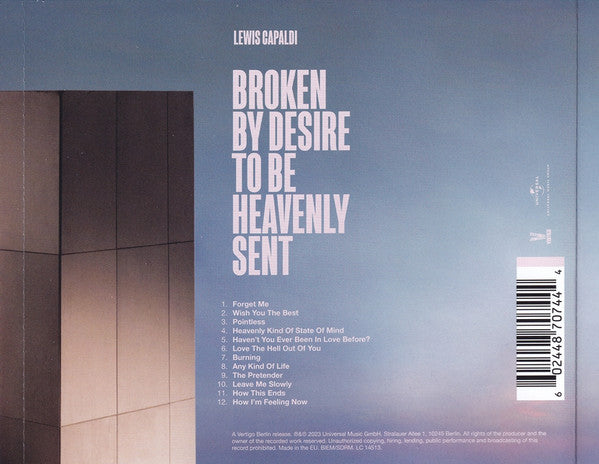 Lewis Capaldi - Broken By Desire To Be Heavenly Sent (CD) - Discords.nl