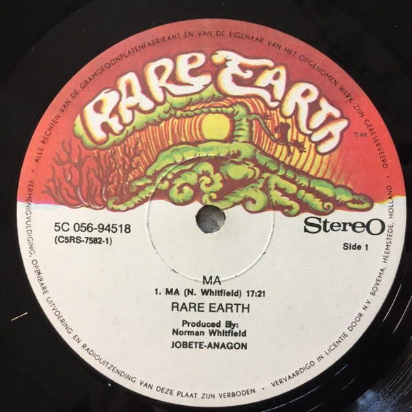 Rare Earth - Ma (LP Tweedehands)