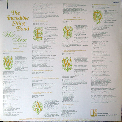 Incredible String Band, The - Wee Tam (LP Tweedehands)