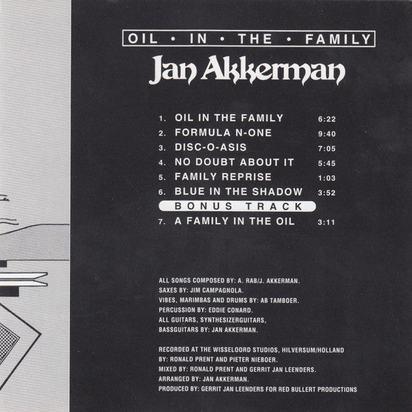 Jan Akkerman - Oil In The Family (CD)