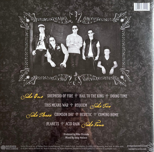 Avenged Sevenfold - Hail To The King (.. King / Gold Vinyl LP) - Discords.nl