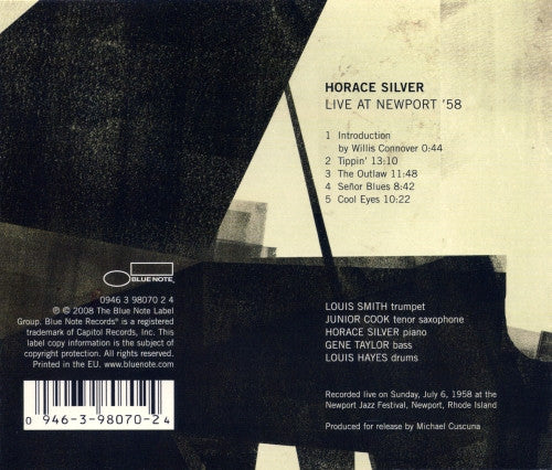 Horace Silver - Live At Newport '58 (CD Tweedehands)