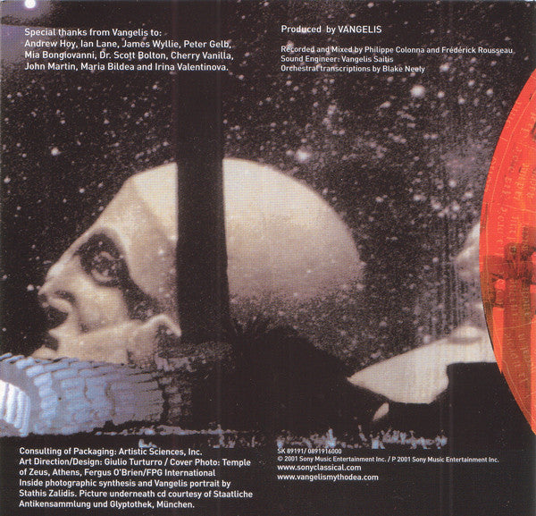 Vangelis - Mythodea (Music For The NASA Mission: 2001 Mars Odyssey) (CD Tweedehands)