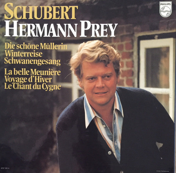 Franz Schubert : Hermann Prey - Die Schöne Müllerin = La Belle Meunière / Winterreise = Voyage D'Hiver / Schwanengesang = Le Chant D (LP Tweedehands) - Discords.nl