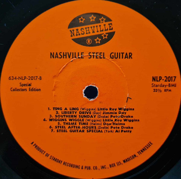 Various - Nashville Steel Guitar (LP Tweedehands) - Discords.nl