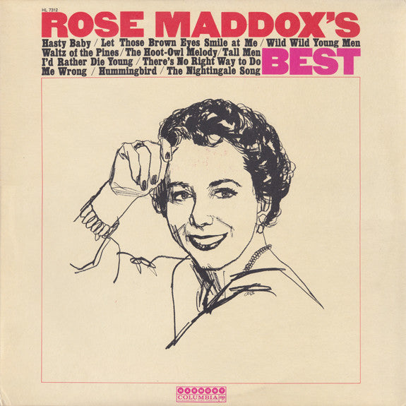 Rose Maddox - Rose Maddox's Best (LP Tweedehands) - Discords.nl