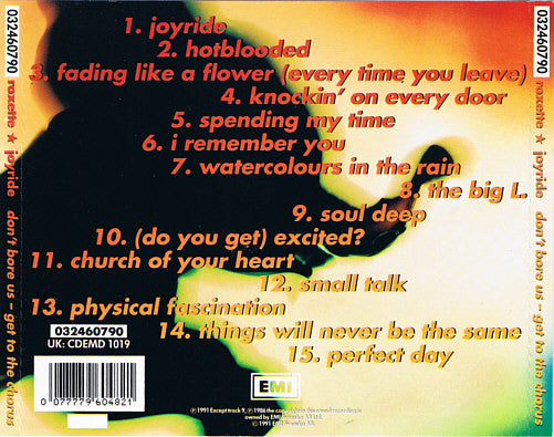 Roxette - Joyride (CD Tweedehands) - Discords.nl