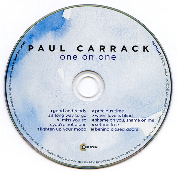 Paul Carrack - One On One (CD)