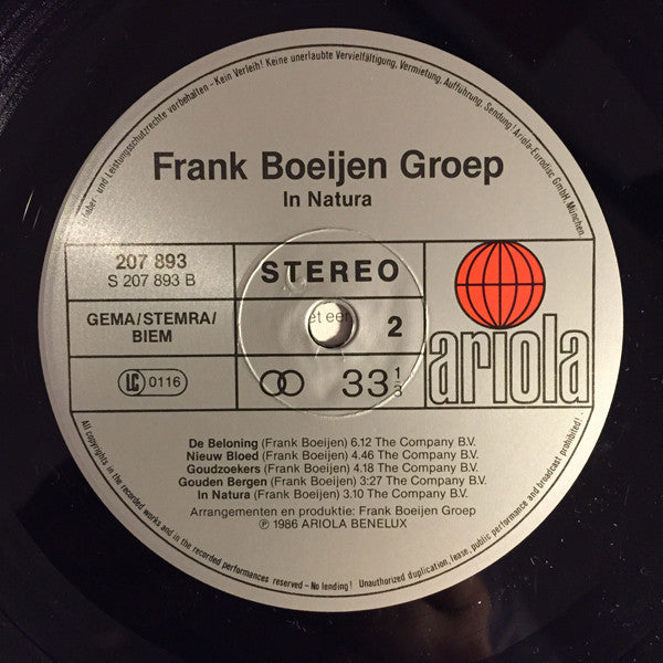 Frank Boeijen Groep - In Natura (LP Tweedehands)