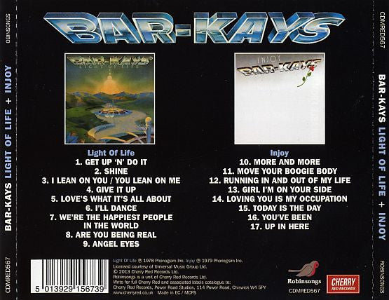 Bar-Kays - Light Of Life & Injoy (CD)