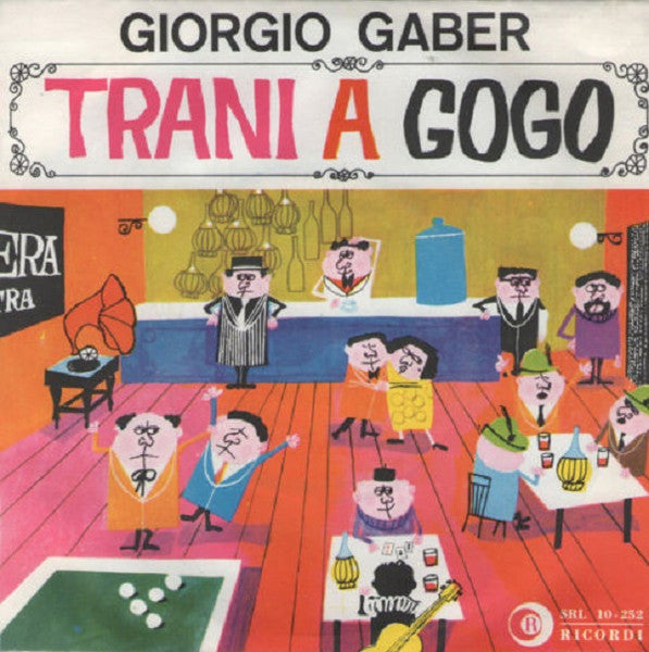 Giorgio Gaber - Trani A Gogo (7-inch Tweedehands)