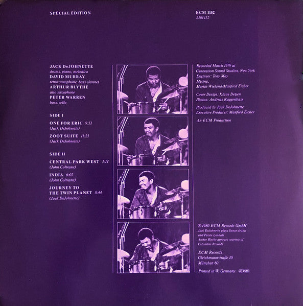 Jack DeJohnette - Special Edition (LP Tweedehands)