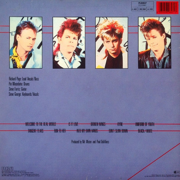 Mr. Mister - Welcome To The Real World (LP Tweedehands)