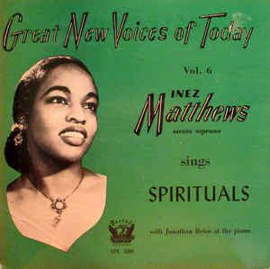 Inez Matthews - Sings Spirituals (LP Tweedehands) - Discords.nl