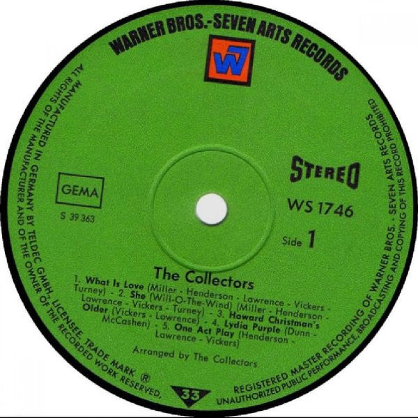 Collectors, The - The Collectors (LP Tweedehands)