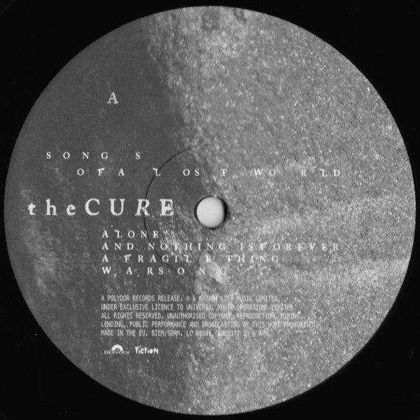 Cure, The - Songs Of A Lost World (LP)