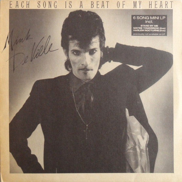 Mink DeVille - Each Song Is A Beat Of My Heart (LP Tweedehands)