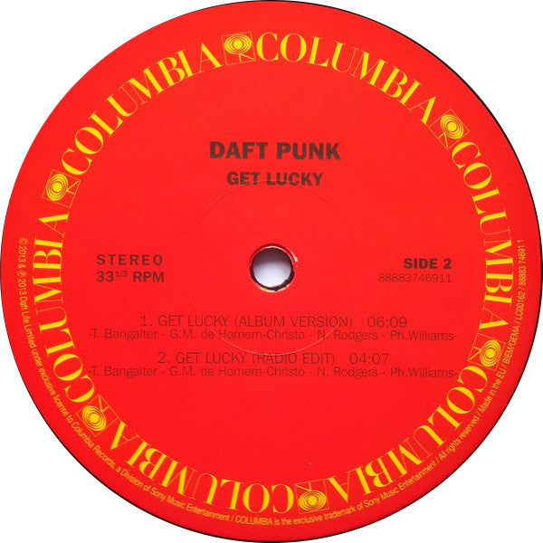 Daft Punk - Get Lucky (Daft Punk Remix) (LP Tweedehands)