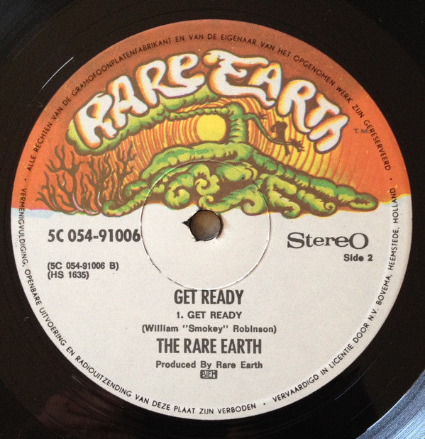 Rare Earth - Get Ready (LP Tweedehands) - Discords.nl