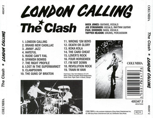 Clash, The - London Calling (CD Tweedehands)