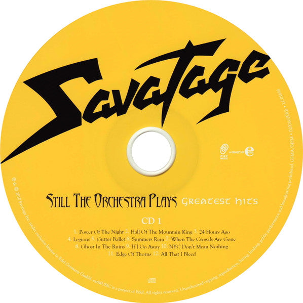 Savatage - Still The Orchestra Plays (CD)