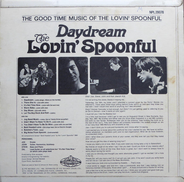 Lovin' Spoonful, The - Daydream (LP Tweedehands) - Discords.nl