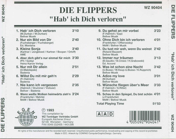 Die Flippers - Hab' Ich Dich Verloren (CD Tweedehands)