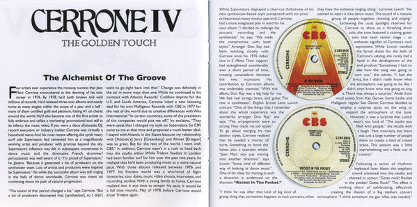 Cerrone - Cerrone IV - The Golden Touch (CD)