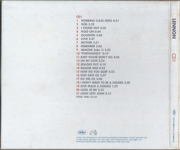 John Lennon - Anthology (CD Tweedehands)