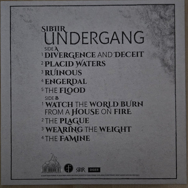 Sibiir - Undergang (LP Tweedehands)