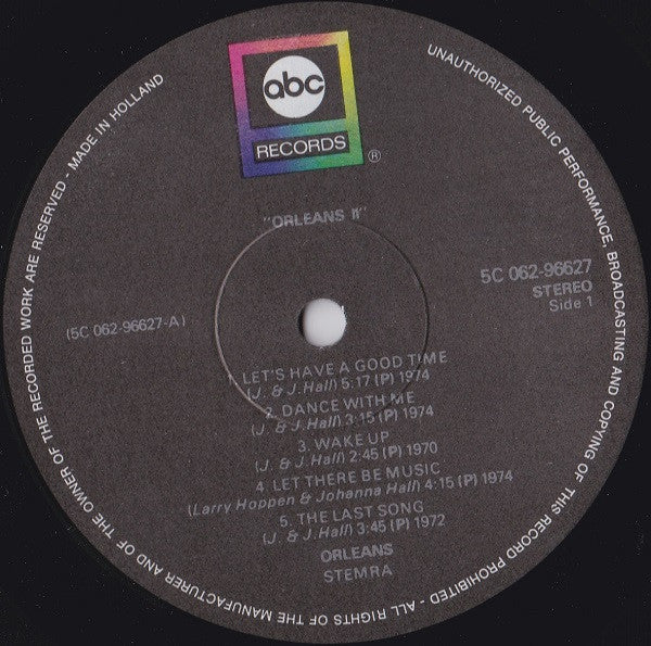 Orleans - Orleans II (LP Tweedehands)