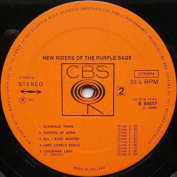 New Riders Of The Purple Sage - New Riders Of The Purple Sage (LP Tweedehands)