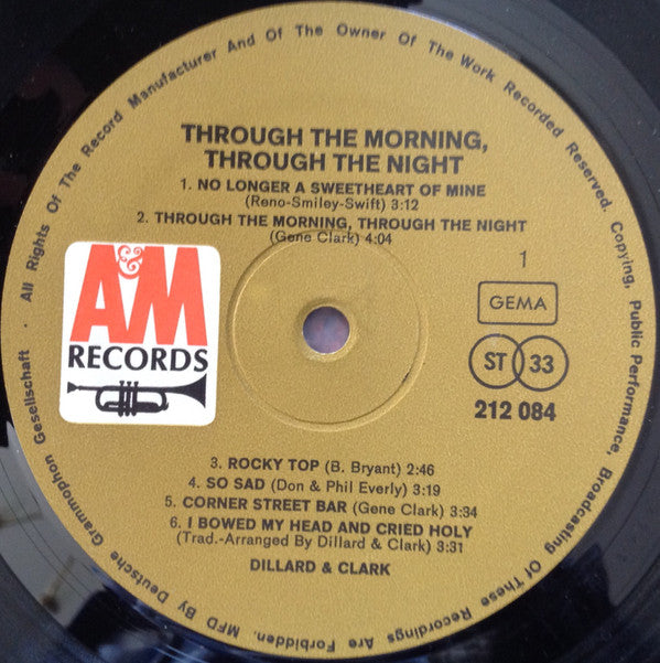 Dillard & Clark - Through The Morning Through The Night (LP Tweedehands) - Discords.nl