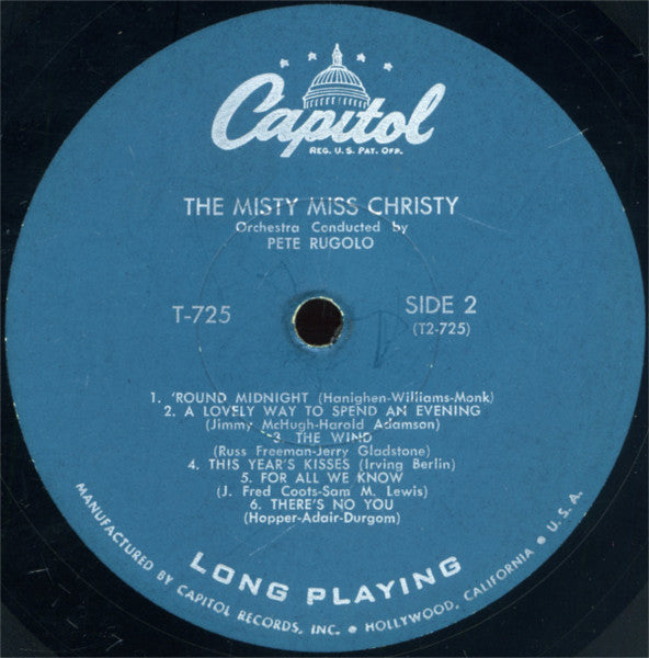 June Christy - The Misty Miss Christy (LP Tweedehands)